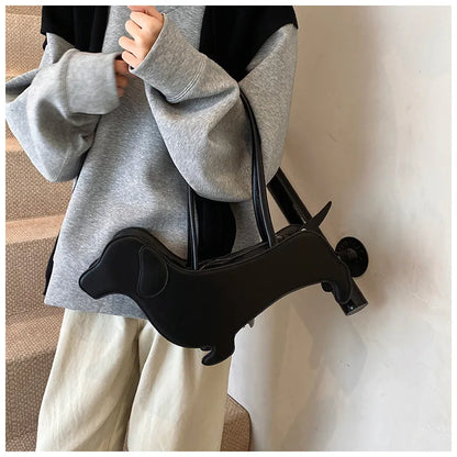 Dachshund Figurine Shoulder Bag