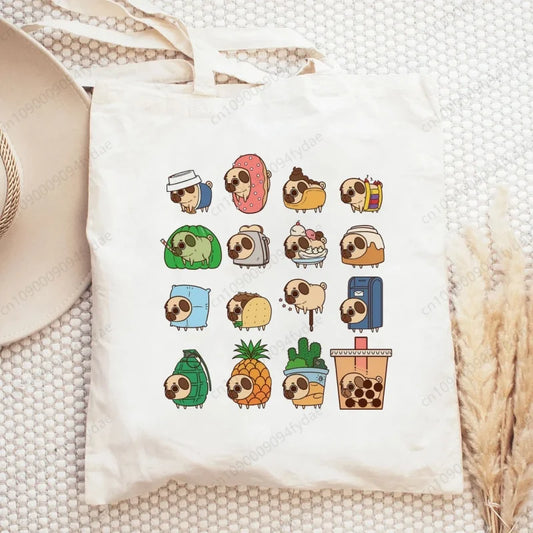 Pug Lover Tote Bags