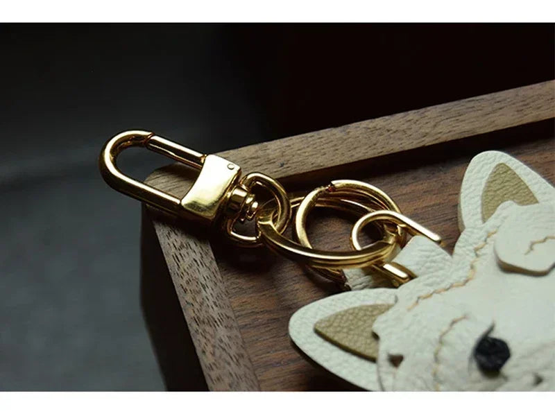 Luxury Leather Westie Pendant