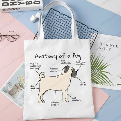 Pug Lover Tote Bags