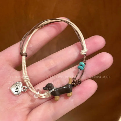 Cute Dachshund Bracelet