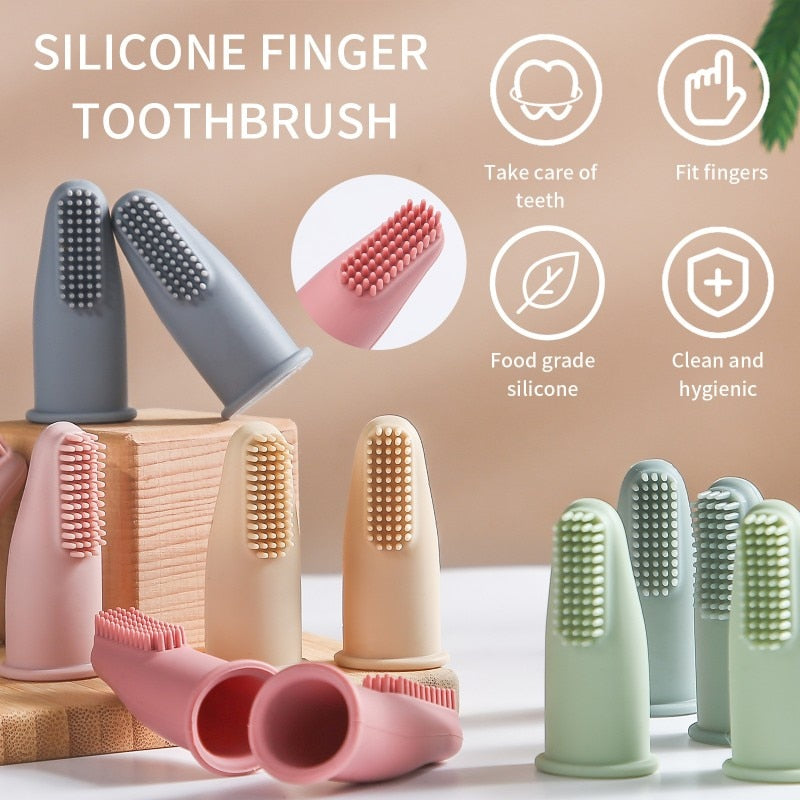 Super Soft Nontoxic Dog Finger Tooth Brush