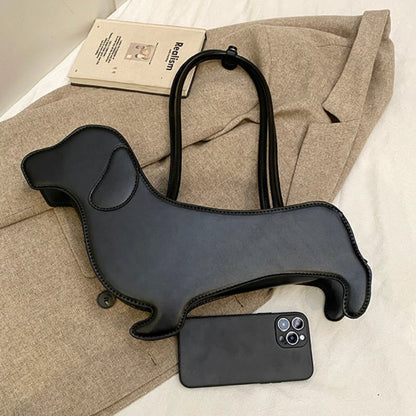Dachshund Figurine Shoulder Bag