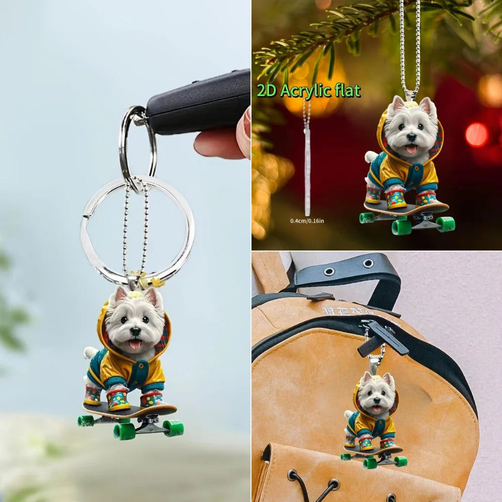 Cool Westie Pendant