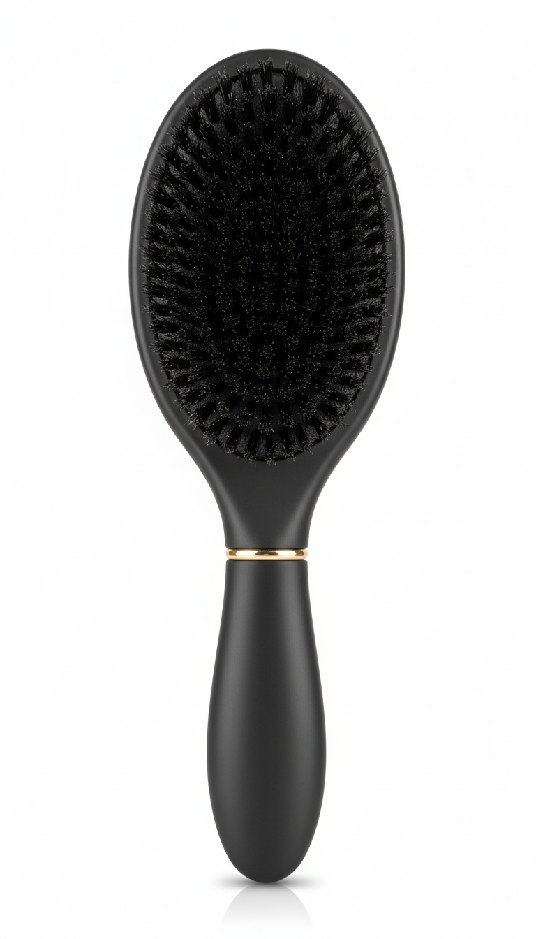 Brushed Metal Grooming Comb