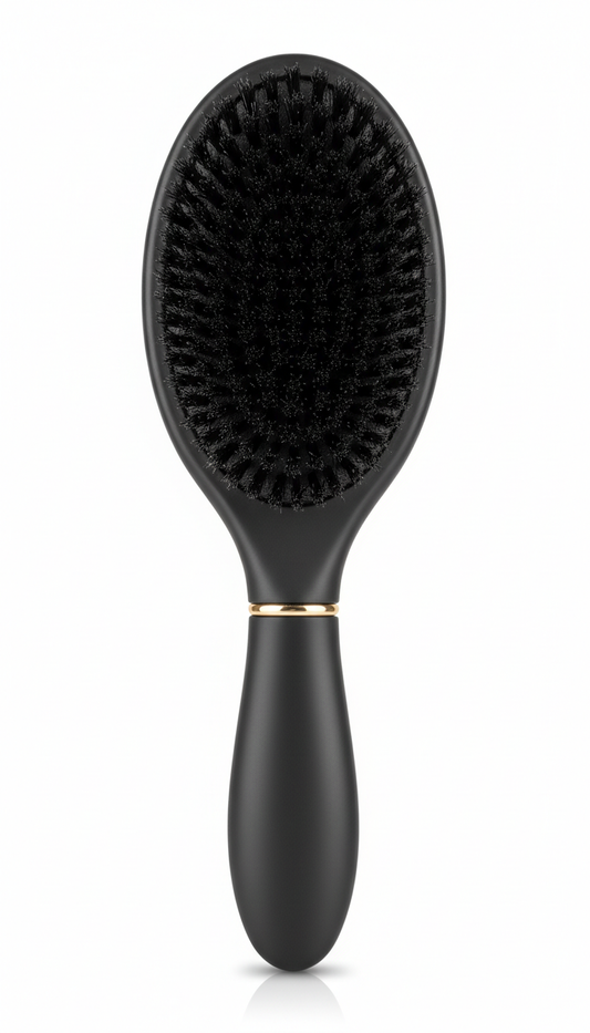 Brushed Metal Grooming Comb