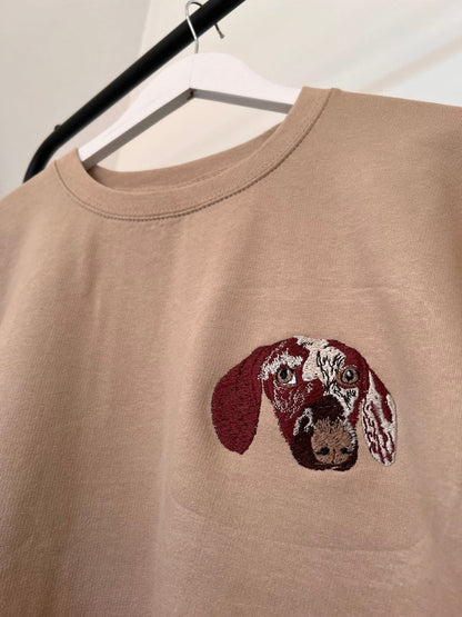 The Custom Embroidered Pet Portrait Sweatshirt