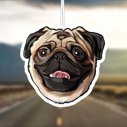 Pug Lover Car Pendant